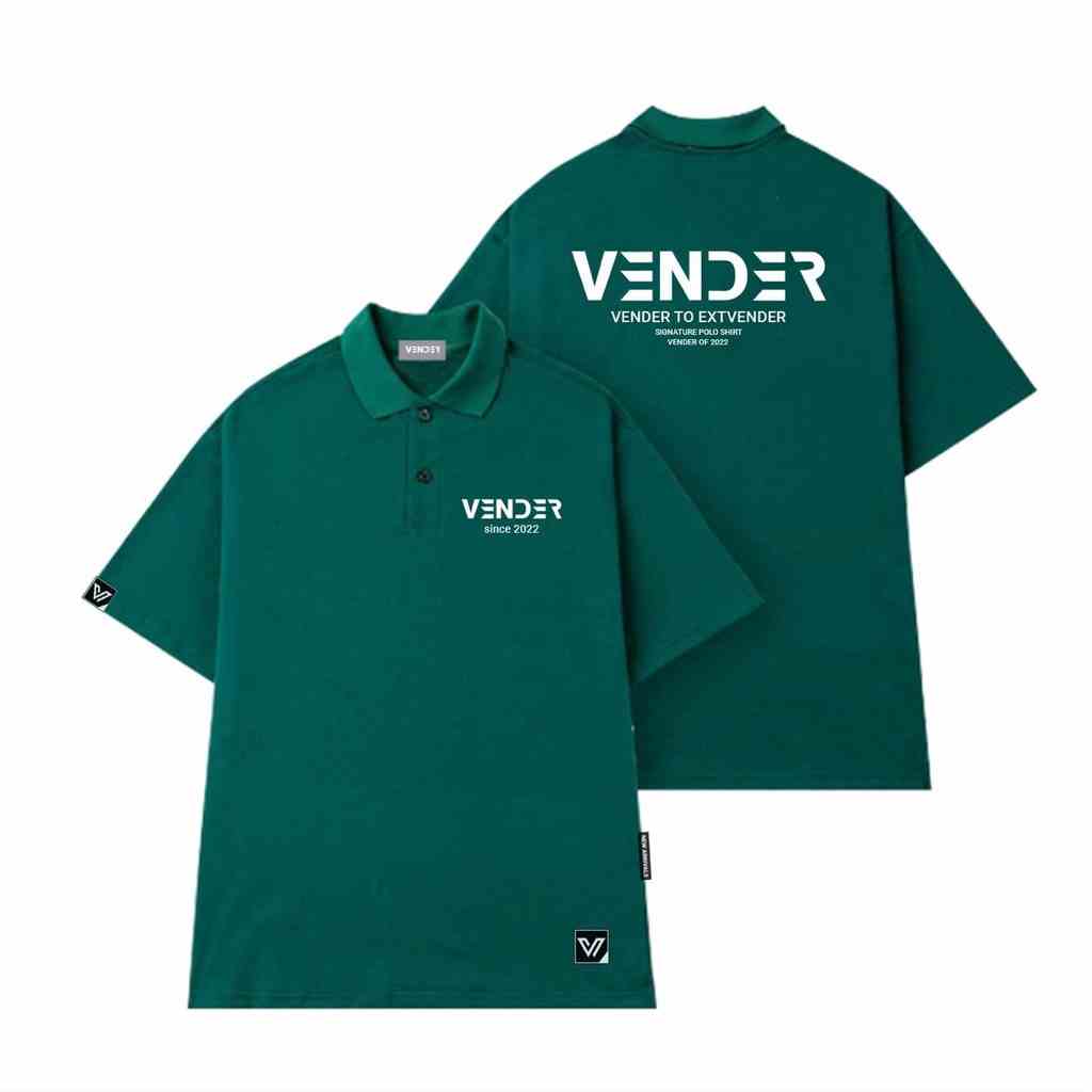 [Mã BMLTB200 giảm đến 100K đơn 499K] ÁO POLO OVERSIZE VENDER, ÁO CÓ CỔ FORM RỘNG NAM NỮ VENDER_GAOHOUSE_PL08