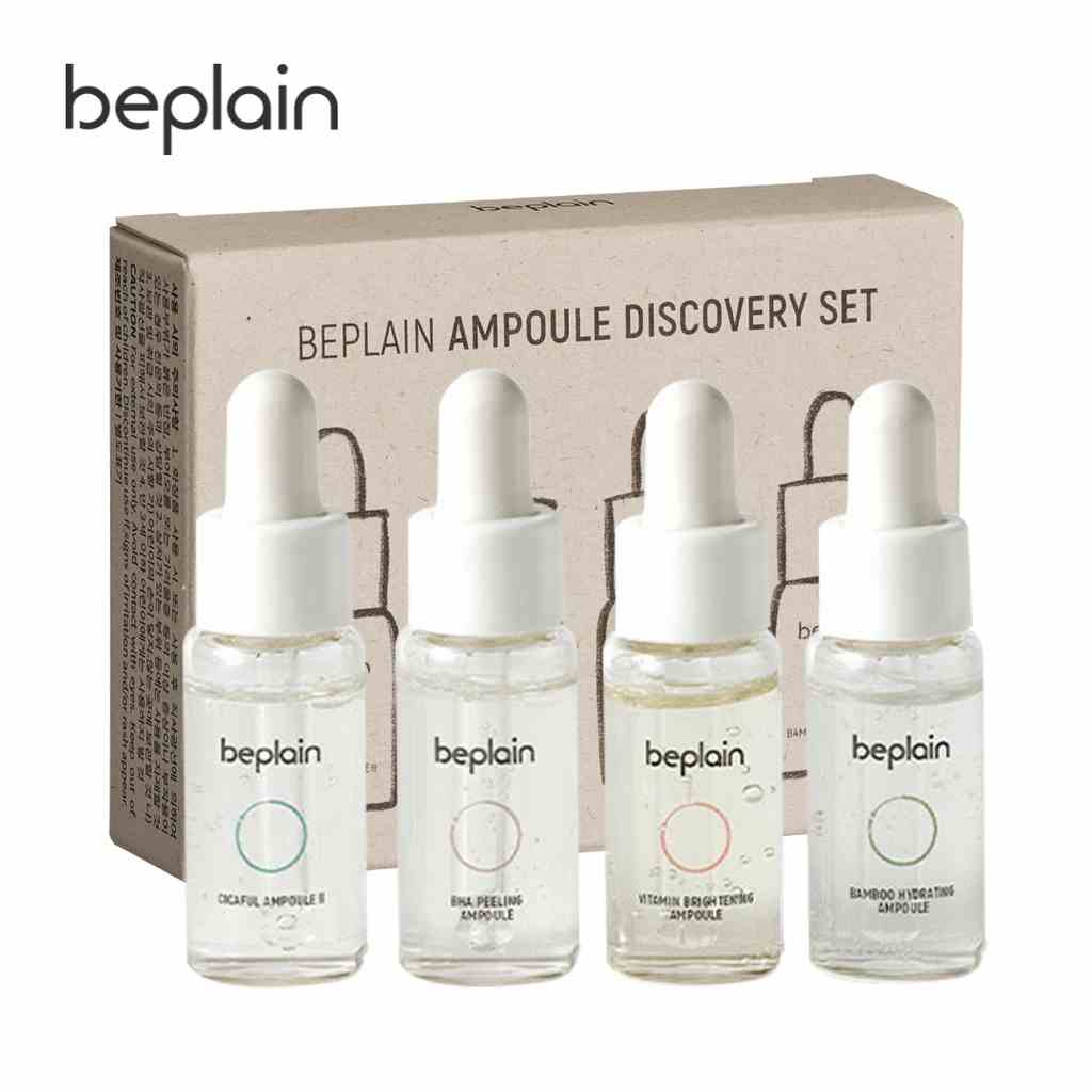 Bộ 4 tinh chất Best Seller beplain discovery set (dung tích 5ml X 4)