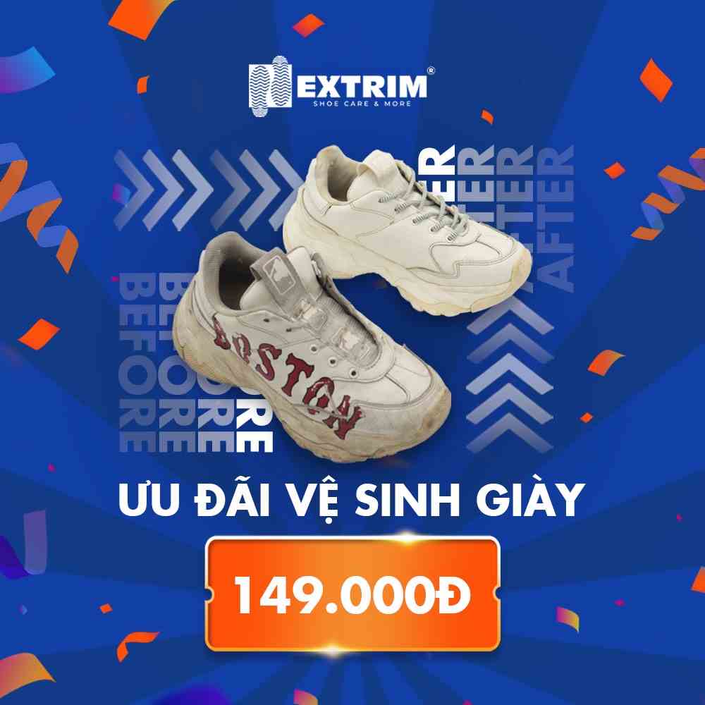 HCM [E-voucher] - Vệ sinh 5 đôi giảm 149k tại EXTRIM