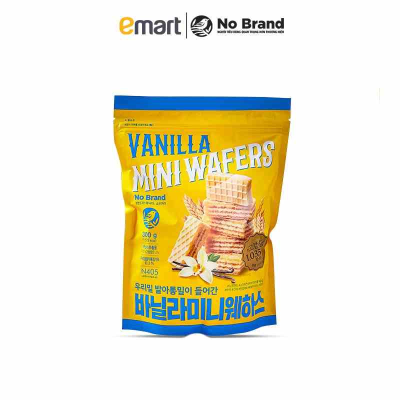 Bánh Xốp Mini No Brand Vị Vani Túi Zip 300g - Emart VN