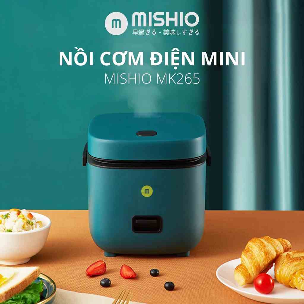 Nồi Cơm Điện Mini Mishio MK265 0.8 Lít - Hàng chính hãng