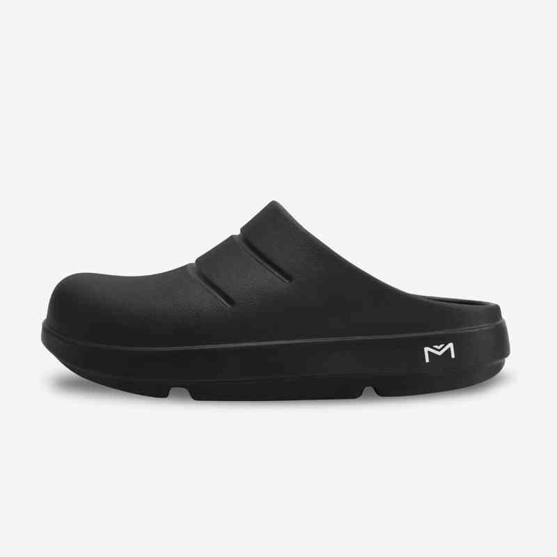 Dép bít mũi Domba Clogs Moss+ Đen MO-3415C