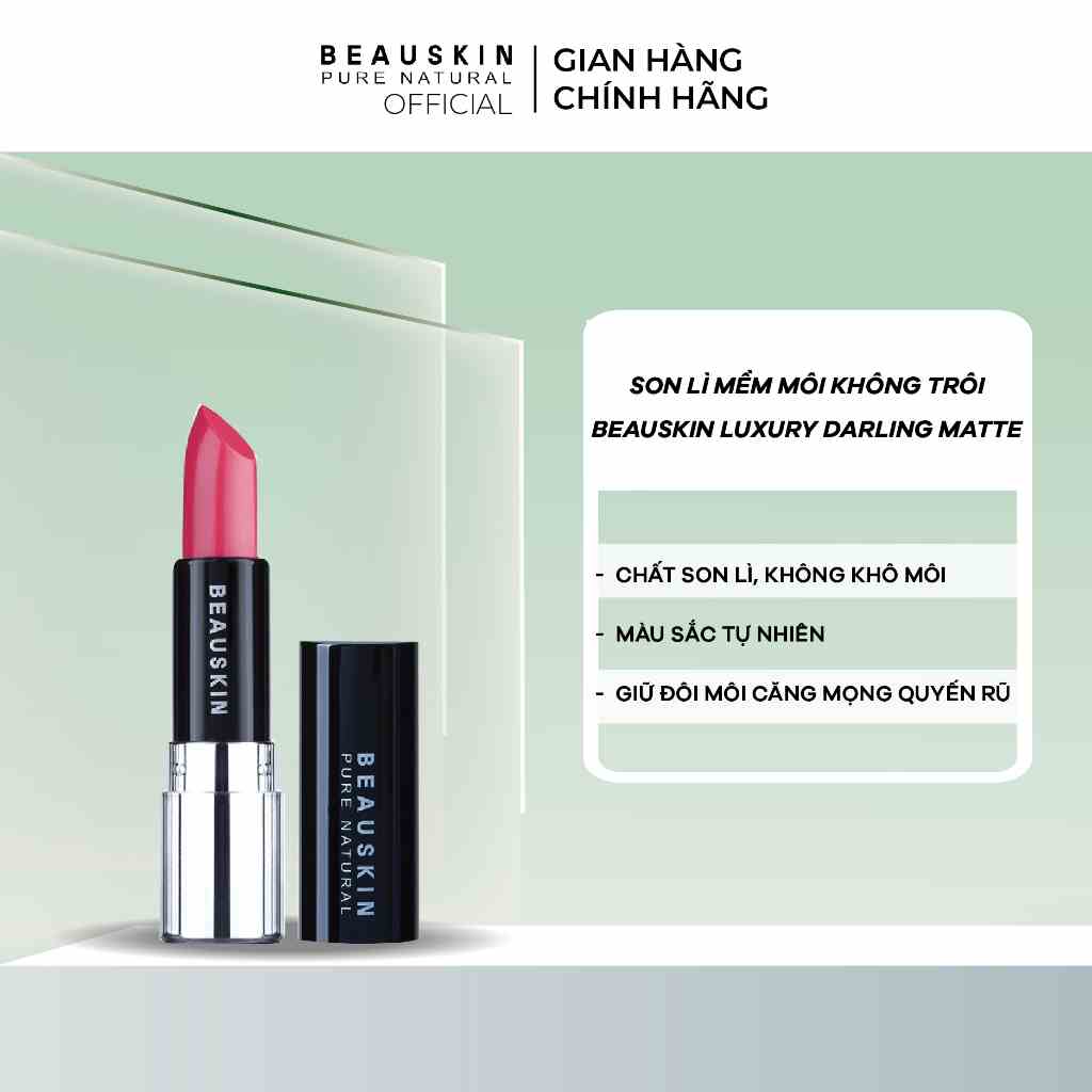 [Mã BMLTB35 giảm đến 35K đơn 99K] Son Lì Mềm Môi Không Trôi BEAUSKIN Luxury Darling Matte (3.5g) - BMML0501110