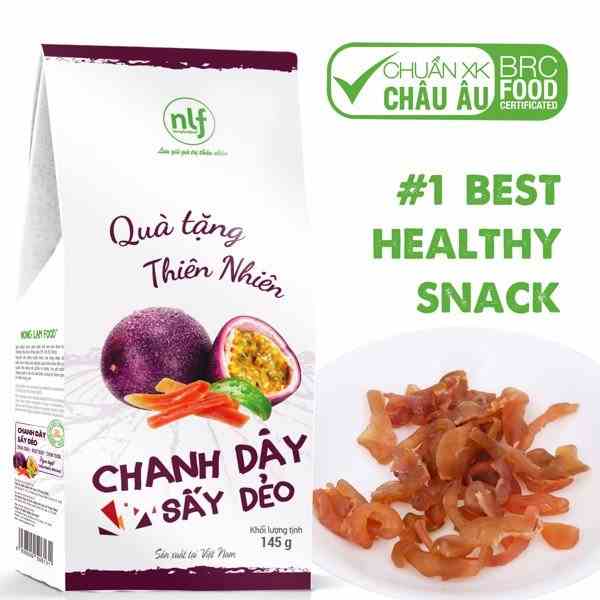 [Mã BMLTB200 giảm đến 100K đơn 499K] Chanh dây sấy dẻo Nông Lâm Food, ăn vặt healthy snack, trái cây sấy dẻo siêu ngon