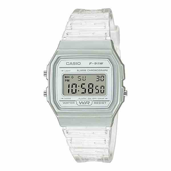 Đồng Hồ Casio Nữ Dây Nhựa F-91WS-7DF Chính Hãng