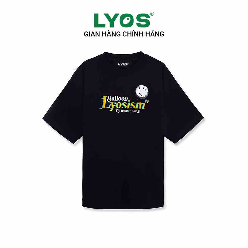 Áo Thun LYOS Balloon T-Shirt Đen